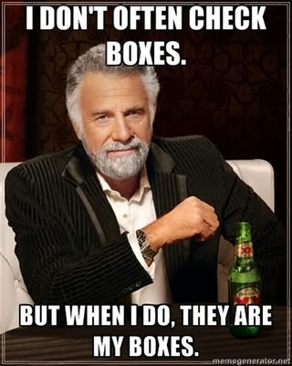 Check the box
