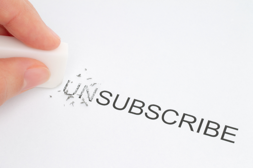 unsubscribe