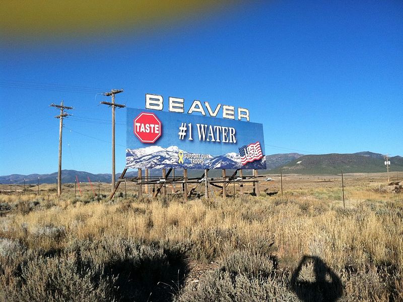 A Billboard in the Desert
