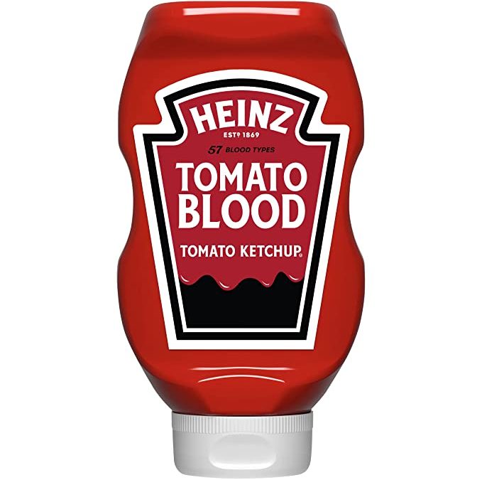 Brands Just Wanna Have Fun – Heinz Tomato Blood Ketchup
